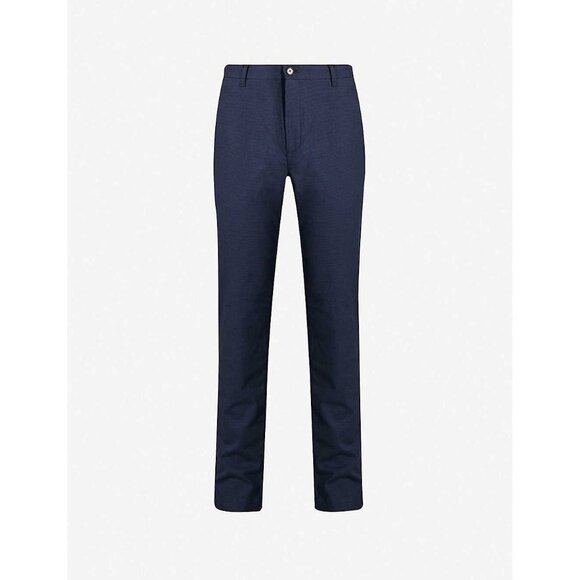 Ted Baker Men's SLINTEA Slim Fit Textured Cotton Pants